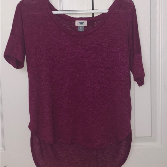 maroon/pink old navy tee - Picture 1 of 3